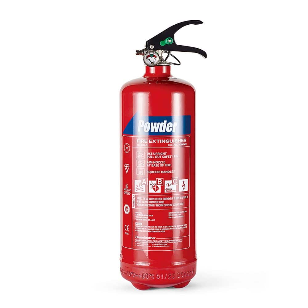 powder fire extinguishers