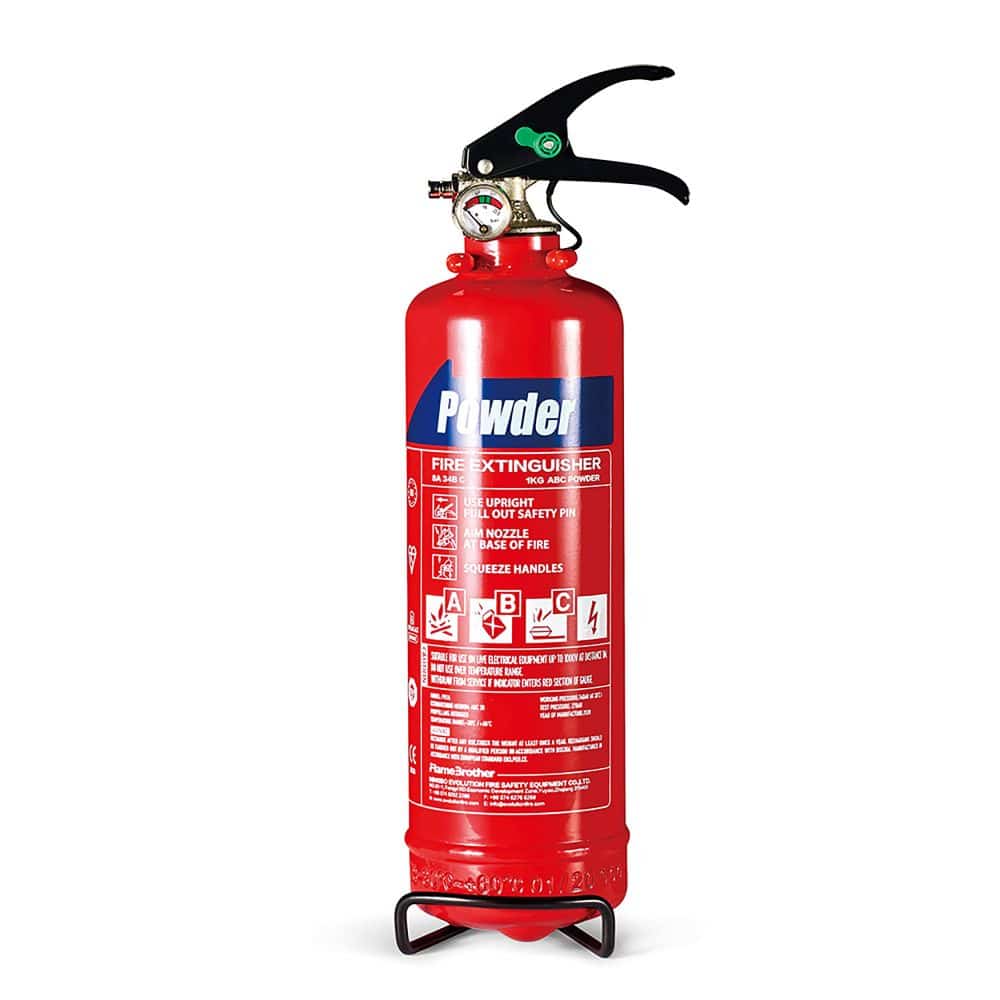 1KG ABC Powder Fire Extinguisher EvolutionFire