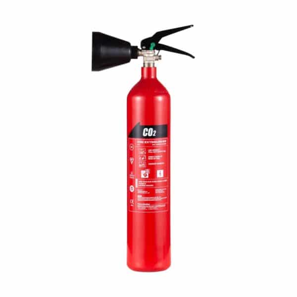 FlameBrother EN3 Co2 Extinguisher K2B 25E 01