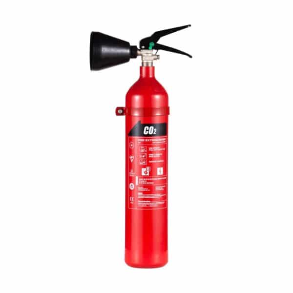 FlameBrother EN3 Co2 Extinguisher K2B 25E 02