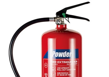 powder fire extinguisher