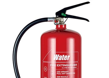 water fire extinguisher